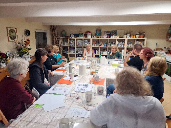 Maľovanie na sklo, porcelán